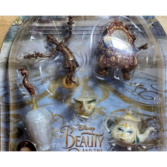 Disney Beauty And The Beast Castle Friends Collection Set- 5 Piece NEW - Picture 4 of 4